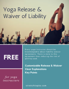 yoga waiver and release liability