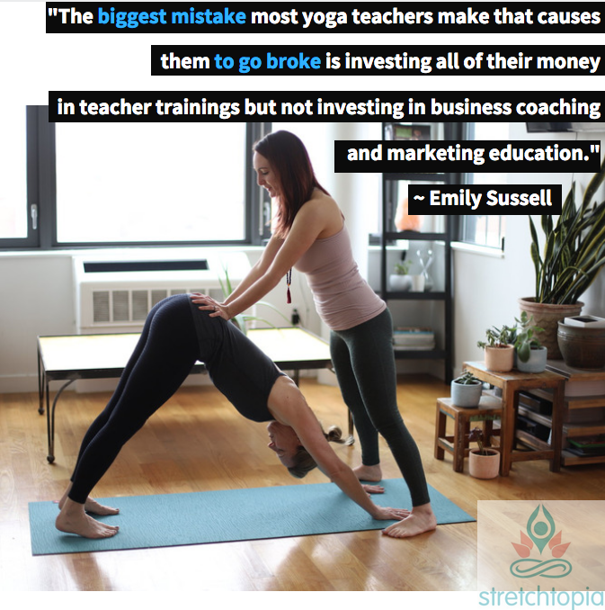 yoga instructor salary